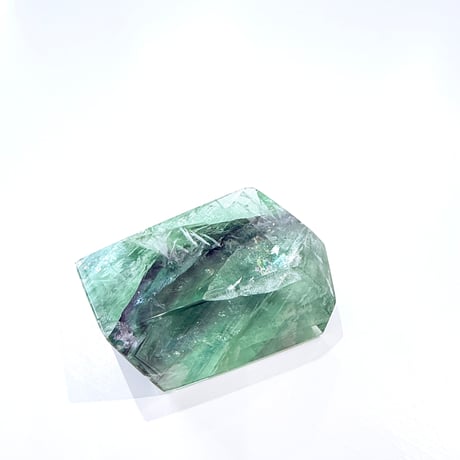 New✨虹入り🌈💚MIXカラー✨フローライトフリーカット💚お守りクリスタル