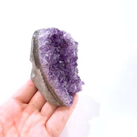 New✨虹入り🌈💜アメジストジオードドーム💜_222