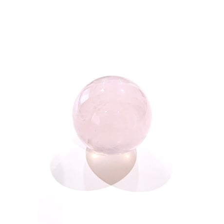 New✨虹入り🌈ミニサイズ🩷ローズクォーツ丸玉🩷お守りクリスタル