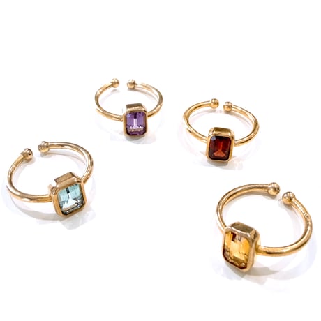 New✨お守りネックレス✨💍スクエアストーンリング💍✨