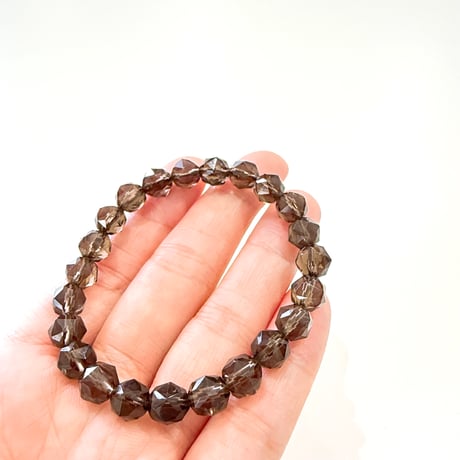 New✨ Aoセレクトお守りブレスレット🤎スモーキークォーツ_111🤎