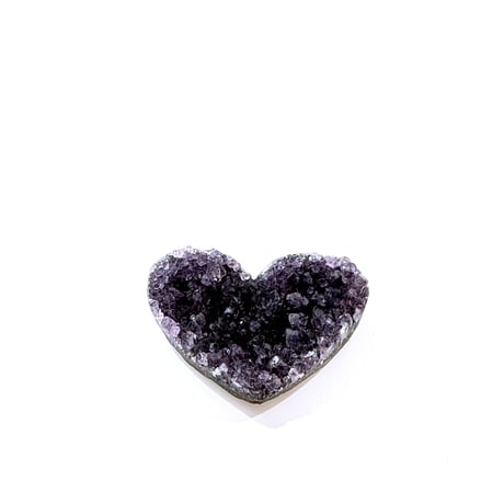New✨💜アメジストミニハートクラスター_222💜お守りクリスタル