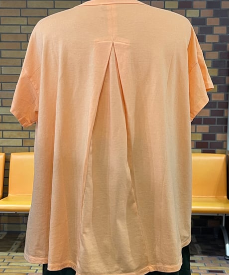 44017 後染めAラインコットンTシャツ