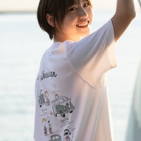 Sunny Drive Collection 　PEANUTSコラボＴシャツ　SVW－006