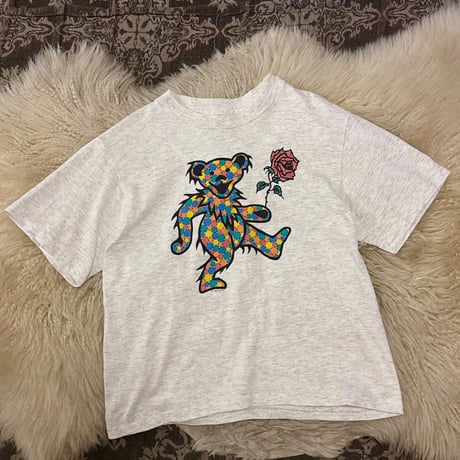 【 90s "GREATFUL DEAD" print mini T-shirt 】