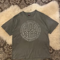 【 00s “STUSSY×ROCSTAR” reflector design T-shirt 】