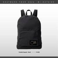 リュック／黒（HEATWAVE TOUR 2026 -Mr. OUTSIDE-）