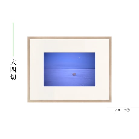 【星野道夫】オリジナルプリント「ナヌーク⑦」