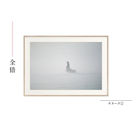 【星野道夫】オリジナルプリント「ナヌーク②」