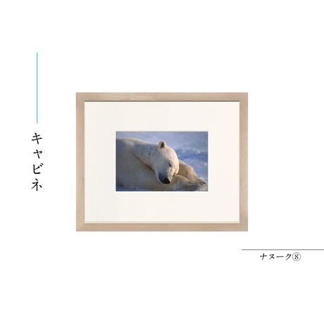 【星野道夫】オリジナルプリント「ナヌーク⑧」