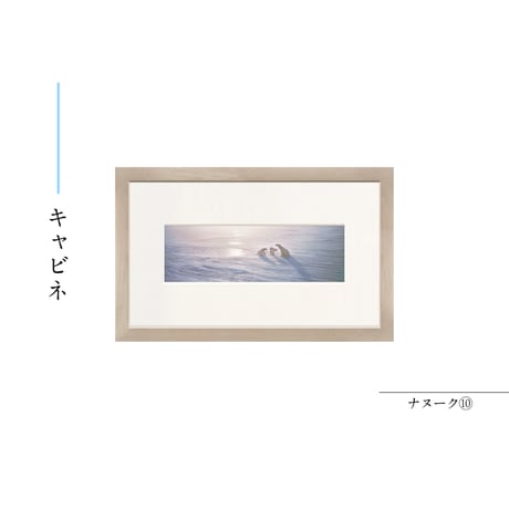 【星野道夫】オリジナルプリント「ナヌーク⑩」