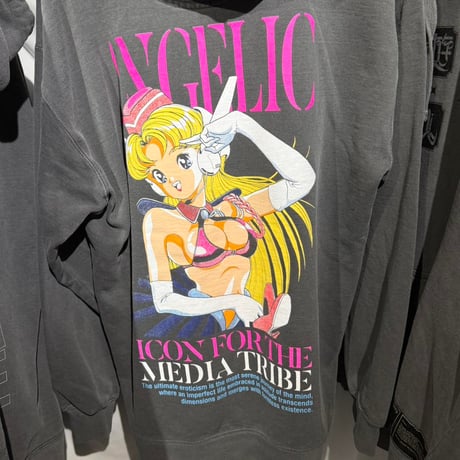 【遊人 × beauty:beast × messa】Sailor Angel プルオーバーパーカー -CHARCOAL-