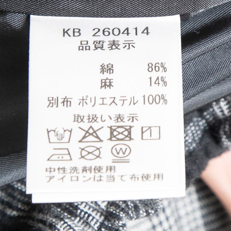 ichi（イチ）260414 起毛チェック パンツ | casual collection m