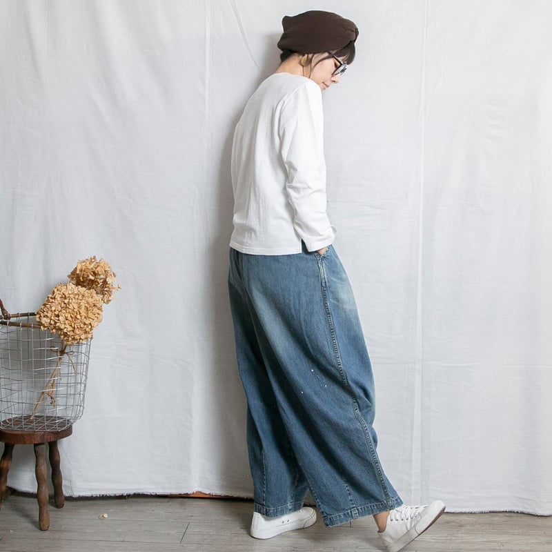 HARVESTY（ハーベスティ）A12626 サーカスパンツ 10ozデニム REMAKE B