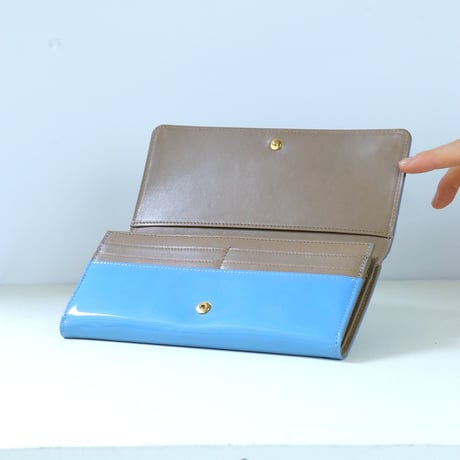 セルト / L.BLUE / ロングウォレット｜【訳あり品】SALE開催！アップリケ財布 FIORAIAフィオライア