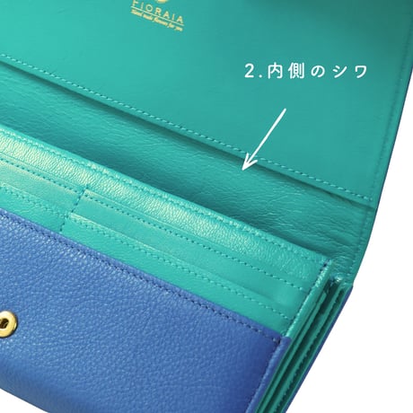 ルドベキア / LONG WALLET ｜【訳あり品】SALE開催！アップリケ財布 FIORAIAフィオライア