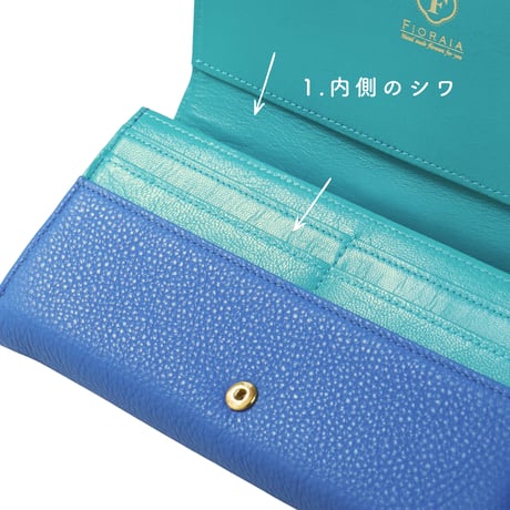 ルドベキア / LONG WALLET ｜【訳あり品】SALE開催！アップリケ財布 FIORAIAフィオライア