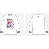 〚ファンクラブ会員様のみ購入可能〛【デラックス×デラックス】デラ家紋ロンT (ホワイト)