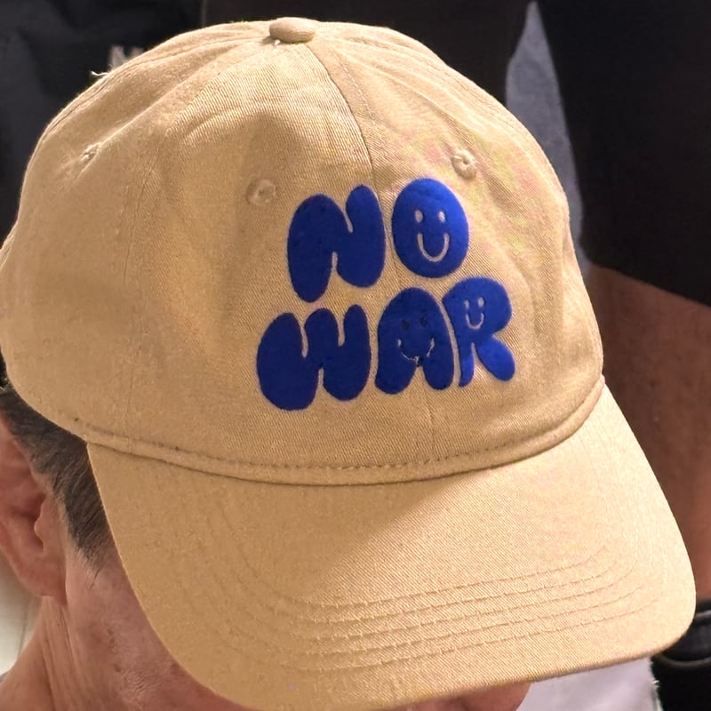 もやし様、オーダーアイロンシート アイロンプリントシート＊NO WAR スマイル | stand up with you