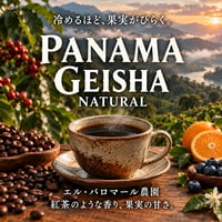 パナマ エル・パロマール農園 ゲイシャ ナチュラル SHB