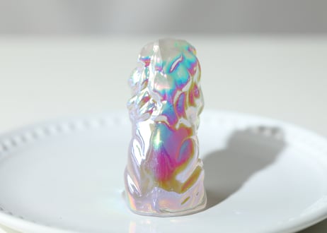 ライオンズゲートのエナジーLion of Jupiter＆葉月ゆうによる技封入❣️【青天井にラッキーを引き寄せる】エンジェルオーラ フローライト ライオン ※イベントクーポン使用不可