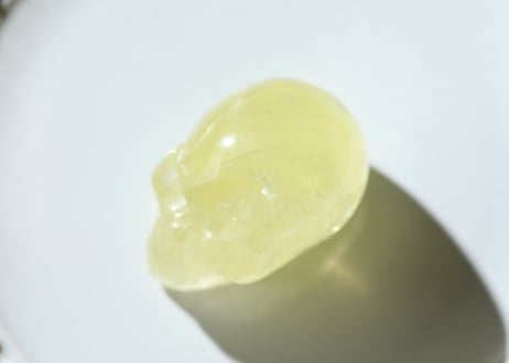 大技封入❣️【空海】ハイクオリティ 虹入り シトリン スカル