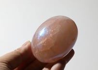 〈タイムウェーバーによる全世界にとってポジティブな存在になる調整入り〉エンジェルオーラ ローズクォーツ 握り石