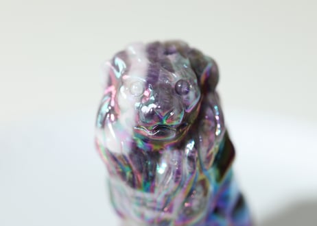 ライオンズゲートのエナジーLion of Jupiter＆葉月ゆうによる技封入❣️【青天井にラッキーを引き寄せる】エンジェルオーラ アメジスト ライオン ※イベントクーポン使用不可