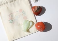葉月ゆうによる技封入❣️【四大天使のサポート＆結界】天使の行動力セット〈翡翠〉巾着付き ※イベントクーポン使用不可