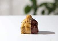 悟りのシッディ＆葉月ゆうによる技封入❣️【カルマ体のブロック解放/ハートからの願いを叶える】ムーカイトジャスパー 布袋様