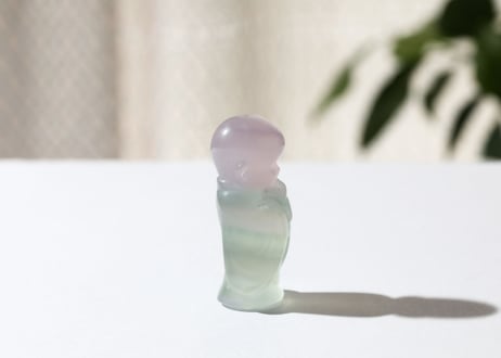 〈タイムウェーバーによる全世界にとってポジティブな存在となる調整入り〉フローライトのお地蔵さま