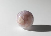 【悟った至福のシッディ】＆〈タイムウェーバーによる長所を認識し、直観的で可能性に満ちた人生を引き寄せる調整入り〉オリジナルカード＆スフィア台付き❣️ アメジスト＆チェリーブロッサムアゲート スフィア