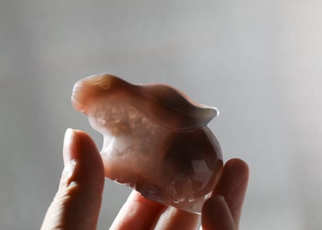 葉月ゆうによる技封入❣️【自分と対立する遺伝子プログラムの解放】アゲート うさぎ