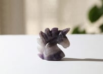 悟りのシッディ＆葉月ゆうによる技封入❣️【カルマ体のブロック解放/ハートからの願いを叶える】アメジスト ユニコーン