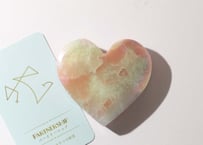 【PARTNERSHIP パートナーシップ（調和・トラウマの解消）シジル封入 オリジナルカード付き❣️】エンジェルオーラ ピンクオパール ハート