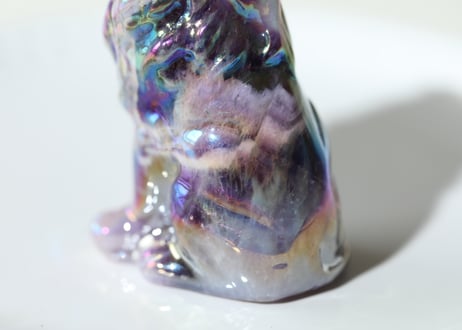 ライオンズゲートのエナジーLion of Jupiter＆葉月ゆうによる技封入❣️【青天井にラッキーを引き寄せる】エンジェルオーラ アメジスト ライオン ※イベントクーポン使用不可
