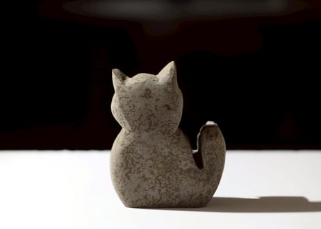 技封入❣️【チャクラを整える】グレーアメジスト クラスター ねこ ※イベントクーポン使用不可