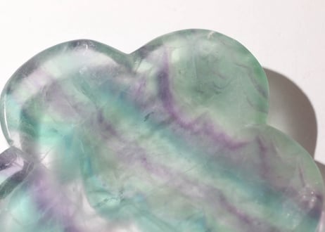 【アバンダンスディクシャ入り】フローライトの花のお皿