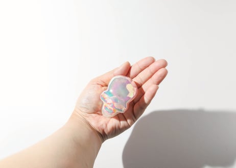 葉月ゆうによる技封入❣️【愛し愛される】エンジェルオーラ ローズクォーツ スカル ※イベントクーポン使用不可