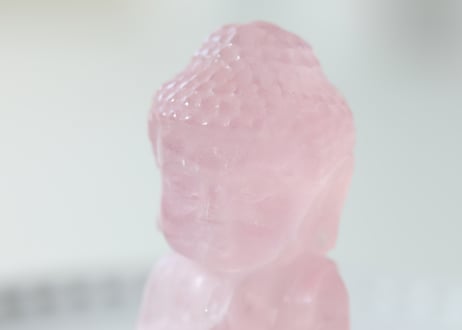 技封入❣️【先祖供養】ローズクォーツ ブッダ ※イベントクーポン使用不可