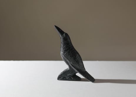 【悟った至福のシッディ】＆〈タイムウェーバーによるカルマを解放し、良い人生の流れに乗る調整入り〉オリジナルカード付き❣️ ブラックオブシディアンの魔女のカラス