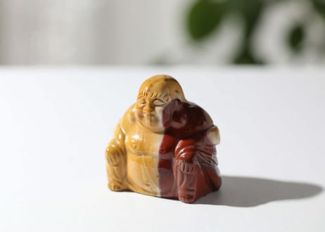 悟りのシッディ＆葉月ゆうによる技封入❣️【カルマ体のブロック解放/ハートからの願いを叶える】ムーカイトジャスパー 布袋様