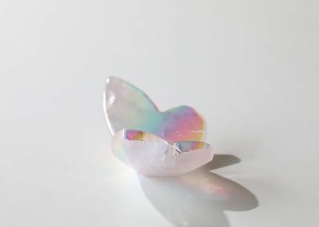 葉月ゆうによる技封入❣️【自分と対立する遺伝子プログラムの解放】オリジナルカード付き エンジェルオーラ ローズクォーツ バタフライ