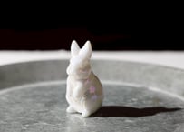 葉月ゆうによる技封入❣️【愛し愛される】エンジェルオーラ ホワイト翡翠 うさぎ ※イベントクーポン使用不可
