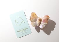 【LIVING YOUR TRUTH 真実を生きる（喜びで学ぶ・大成功）シジル封入 オリジナルカード付き❣️】エンジェルオーラ チェリーブロッサムアゲート バタフライ