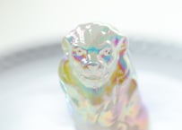 ライオンズゲートのエナジーLion of Jupiter＆葉月ゆうによる技封入❣️【青天井にラッキーを引き寄せる】エンジェルオーラ フローライト ライオン ※イベントクーポン使用不可