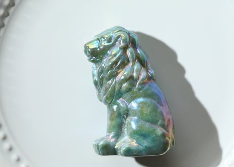ライオンズゲートのエナジーLion of Jupiter＆葉月ゆうによる技封入❣️【青天井にラッキーを引き寄せる】エンジェルオーラ 翡翠 ライオン ※イベントクーポン使用不可