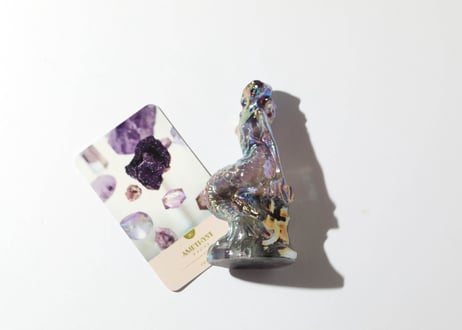 葉月ゆうによる技封入❣️【多次元の才能とつながる】オリジナルカード付き❣️ エンジェルオーラ アメジスト マーメイド