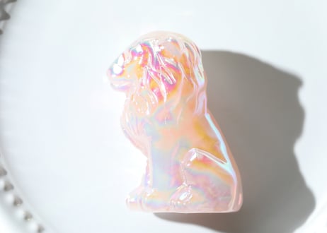 ライオンズゲートのエナジーLion of Jupiter＆葉月ゆうによる技封入❣️【青天井にラッキーを引き寄せる】エンジェルオーラ ローズクォーツ ライオン ※イベントクーポン使用不可