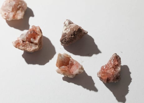 【自立した軸】ピンクアメジスト（6個セット）